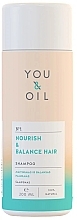 Fragrances, Perfumes, Cosmetics Hair Shampoo 'Nourishment and Shine' - You&Oil Nourish & Balance Hair Shampoo