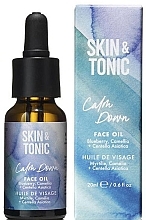 Fragrances, Perfumes, Cosmetics Gentle Facial Treatment with 6 Oils & Extracts - Skin & Tonic Calm Down Face Oil