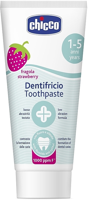 Fluoride & Strawberry Toothpaste - Chicco — photo N1