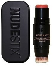 Blush & Bronzer Stick - Nudestix Nudies Matte Blush & Bronze — photo N4