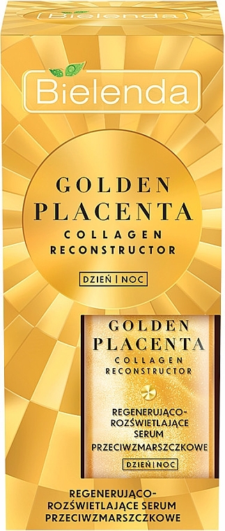 Regenerating & Brightening Anti-Wrinkle Serum - Bielenda Golden Placenta Collagen Reconstructor — photo N3