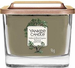 Scented Candle - Yankee Candle Elevation Vetiver and Black Cypress Candle — photo N1