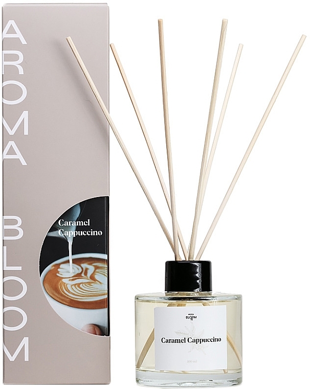 Aroma Bloom Caramel Cappuccino - Reed Diffuser — photo N1