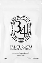 Diptyque 34 boulevard Saint Germain - Car Air Freshener (refill) — photo N2