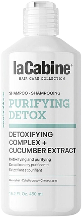 Shampoo for Oily Hair - La Cabine Purifying Detox Shampoo — photo N1