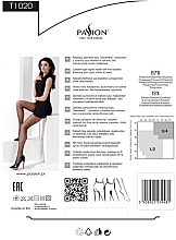 Fine Fishnet Tights, TI020, bianco - Passion — photo N3