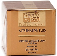 Active Eye & Decollete Cream - Sea Of Spa Alternative Plus Active Eye & Decollete Cream — photo N2