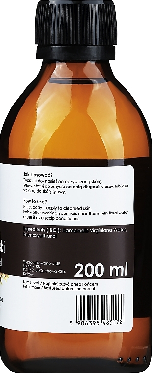 Natural Hamamelis Water - Your Natural Side Oczaru Wirginijskiego — photo N2