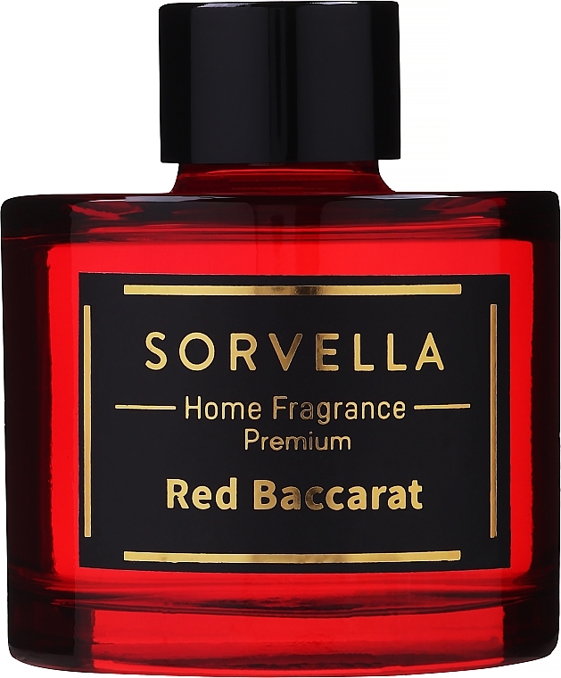 Reed Diffuser - Sorvella Perfume Home Fragrance Premium Red Baccarat — photo N1