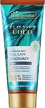 Moisturizing Bronzing Body Balm - Bielenda Bronzing Coco Body Balm — photo N1