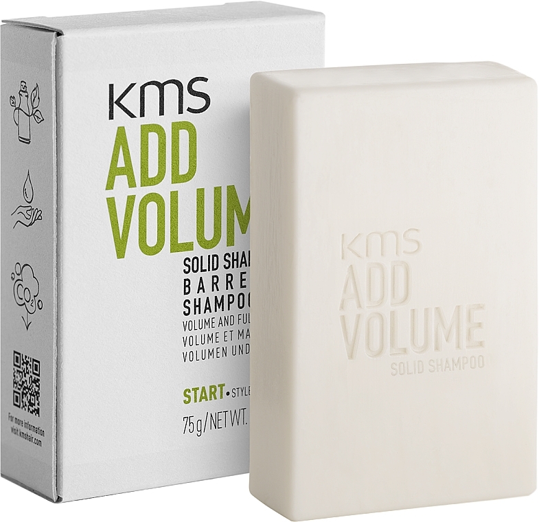 Volumizing Solid Shampoo - KMS California Addvolume Solid Shampoo — photo N5