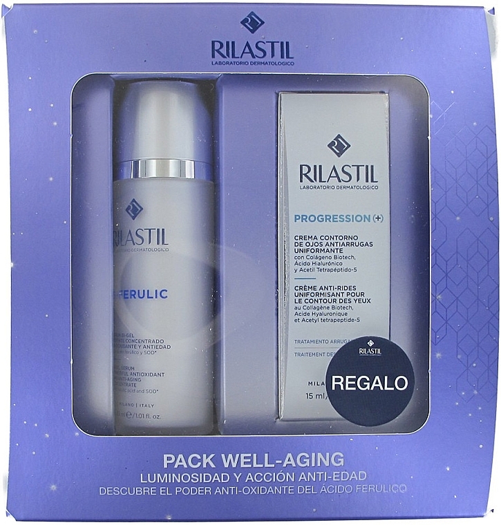 キット - Rilastil Multirepair Pack Well-Aging (serum/30ml + cr/15ml) — photo N1