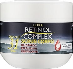Fragrances, Perfumes, Cosmetics Body Scrub with Herbal Oils - Retinol Complex Body Scrub With 31 Herbal Oil