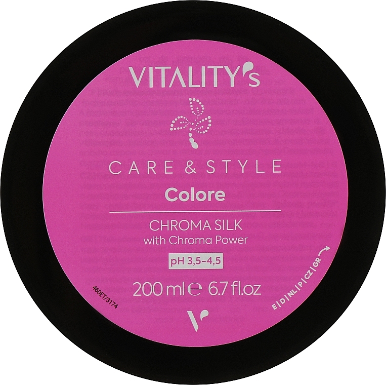 Coloured Hair Mask - Vitality's C&S Colore Chroma Silk Mask — photo N2