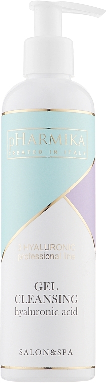 Face Cleansing Gel with Hyaluronic Acid - pHarmika Gel Cleansing Hyaluronic Acid — photo N1