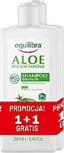 Fragrances, Perfumes, Cosmetics Set - Equilibra Aloe (shm/2x250ml)