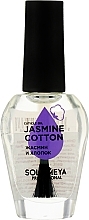 Fragrances, Perfumes, Cosmetics Cuticle & Nail Vitamin Oil "Jasmine & Cotton" - Solomeya Cuticle Oil Jasmine And Cotton