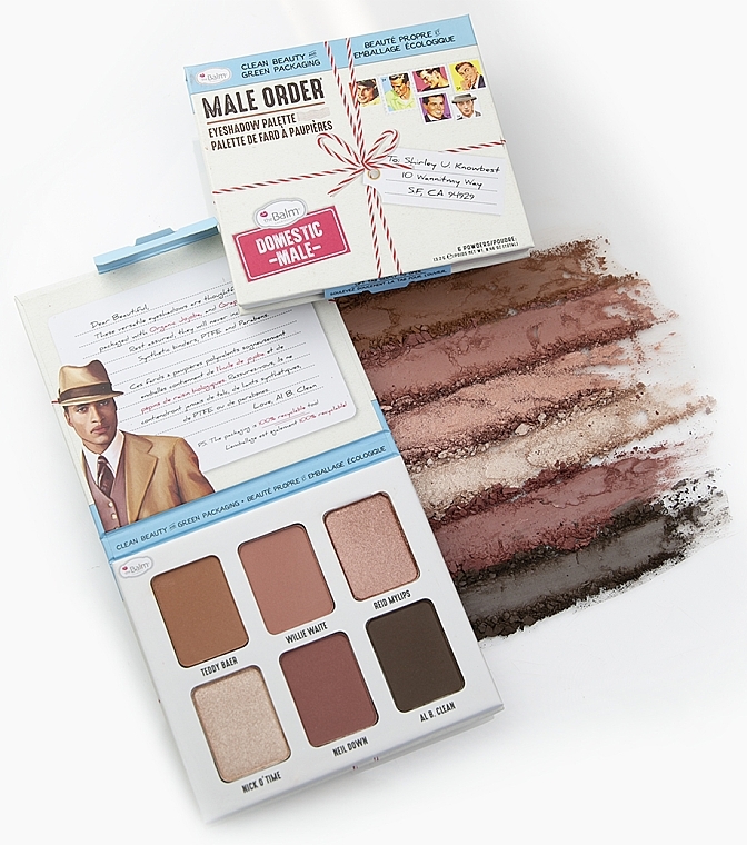 Eyeshadow Palette - theBalm Male Order Eyeshadow Palette — photo N2