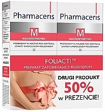 Fragrances, Perfumes, Cosmetics Set - Pharmaceris M Foliacti Stretch Mark Prevention Cream (b/cr/2x150ml)