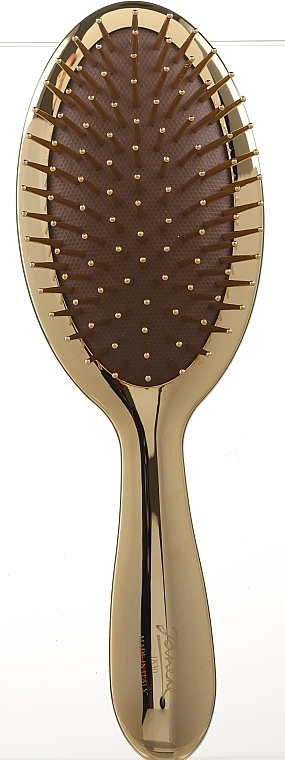 Hair Brush AUSP22, gold - Janeke Gold Hairbrush — photo N1