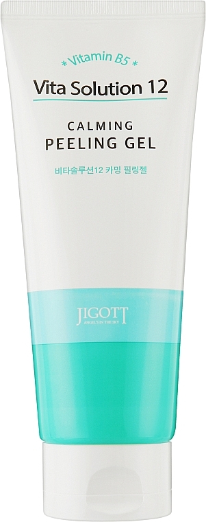 Soothing Face Peeling Gel - Jigott Vita Solution 12 Calming Peeling Gel — photo N1