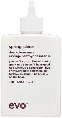 Deep Cleansing Cream for Curly Hair - Evo Springsclean Deep Clean Rinse — photo N1