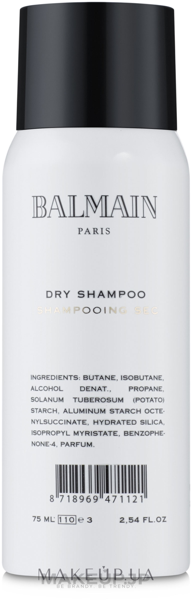 Hair Dry Shampoo - Balmain Paris Hair Couture — photo 75 ml
