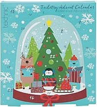 Fragrances, Perfumes, Cosmetics Advent Calendar, 24 products - Technic Cosmetics Christmas Novelty Toiletry Advent Calendar