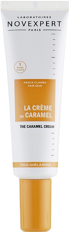 BB Cream for Light Skin "Caramel" - Novexpert Pro-Melanin The Caramel Cream — photo N1