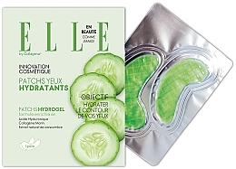 Fragrances, Perfumes, Cosmetics Cucumber Hydrogel Patch - Elle By Collagena Cucumber Moisturizers Hydrogel Patches