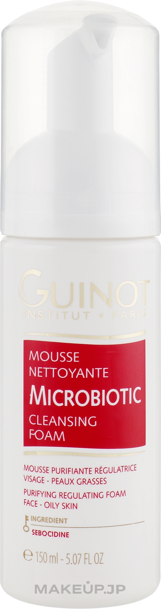 Cleansing Foam for Oily Skin - Guinot Mousse Microbiotic — photo 150 ml