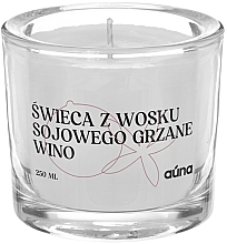 Mulled Wine Scented Candle - Auna Soya Candle Mulled Wine — photo N2