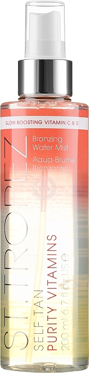 Vitamin Bronzing Body Spray - St. Tropez Self Tan Purity Vitamins Bronzing Water Body Mist — photo N1