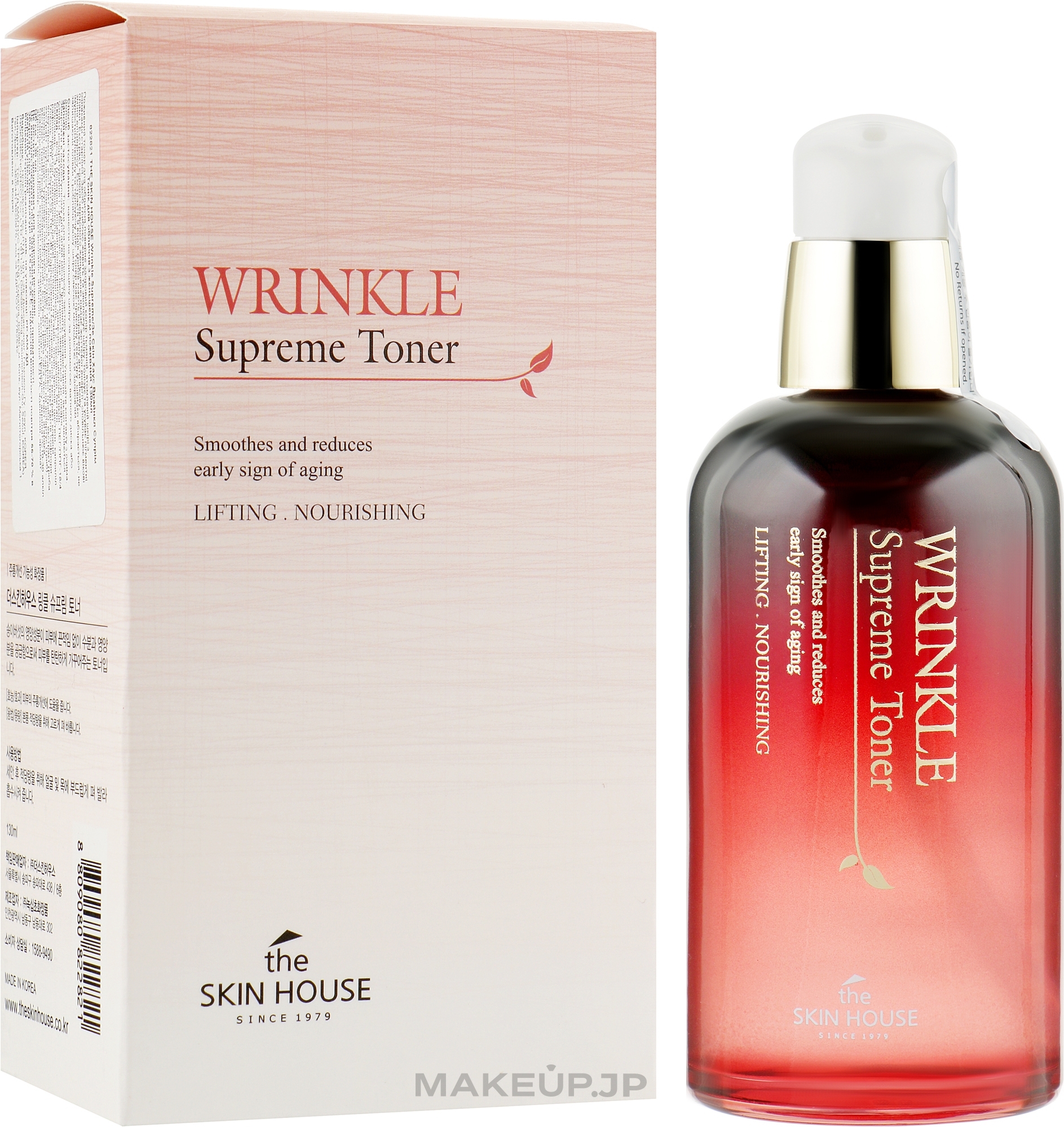 Nourishing Ginseng Toner - The Skin House Wrinkle Supreme Toner — photo 130 ml