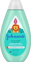 Baby Shampoo - Johnson’s® Baby No More Tangles Shampoo  — photo N1