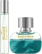 Hollister Festival Vibes For Him - Set (edt/50ml + edt/15ml) — photo N2