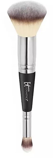 Powder & Concealer Double Brush - It Cosmetics Heavenly Luxe Complexion Perfection Brush №7 — photo N7