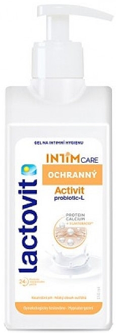 Intimate Wash Gel - Lactovit Protective Gel For Intimate Hygiene — photo N1