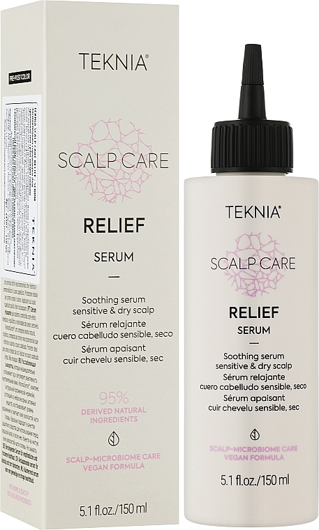 Serum for Sensitive & Dry Scalp - Lakme Teknia Scalp Care Relief Serum — photo N2