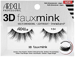 False Lashes - Ardell 3D Faux Mink 134 — photo N1