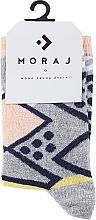 Fragrances, Perfumes, Cosmetics Women Socks, grey and beige - Moraj