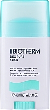 Fragrances, Perfumes, Cosmetics Deodorant Stick - Biotherm Deo Pure 40ml