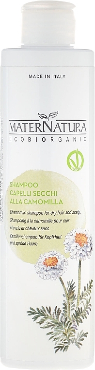 Dry and Thin Hair Shampoo - MaterNatura Chamomile Shampoo — photo N1