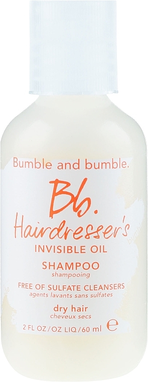 Sulfate-Free Oil Complex Shampoo - Bumble And Bumble Hairdresser's Invisible Oil Sulfate Free Shampoo Travel Size — photo N1