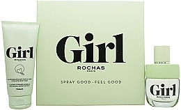 Fragrances, Perfumes, Cosmetics Rochas Girl - Set (edt/60ml + sh/gel/100ml)