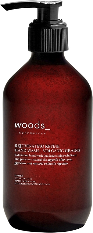 Hand Wash - Woods Copenhagen Rejuvinating Refine Hand Wash Volcanic Grains — photo N1