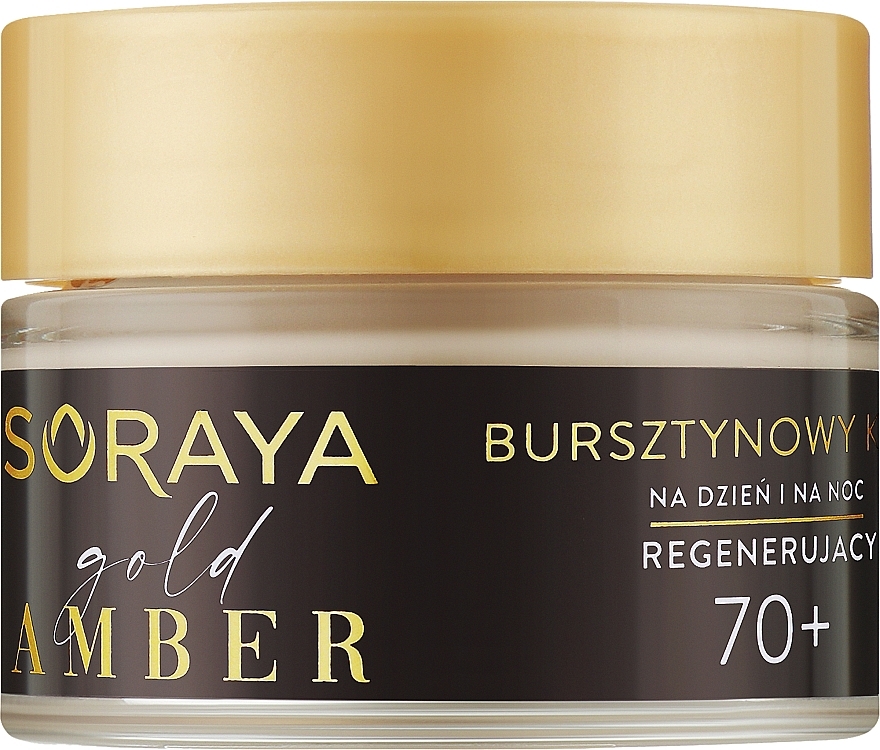 Regenerating Day & Night Cream 70+ - Soraya Gold Amber — photo N1