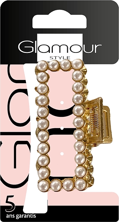 Hair Clip with Pearls, 417512 - Glamour — photo N1