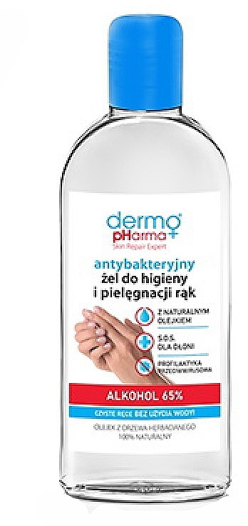 Antibacterial Hand Gel - Dermo Pharma Antibacterial Gel Alkohol 65% — photo N1