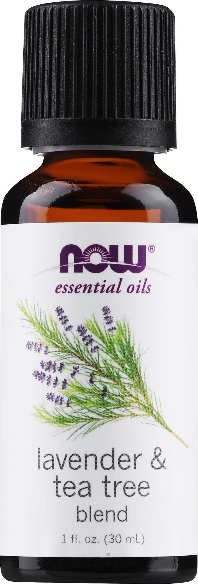 Lavender and Tea Tree Essential Oil - Now Foods Essential Oils 100% Pure Lavender, Tea Tree — photo 30 ml